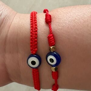 Evil Eye Bracelets  both for $10